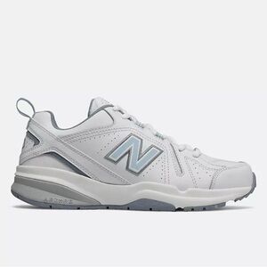 New Balance 608 White and Gray Athletic Shoes Size 9